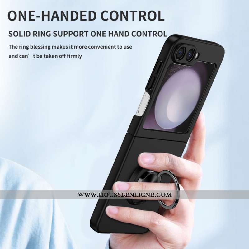 Coque Samsung Galaxy Z Flip 7 FE / Z Flip 6 Anneau Rotatif