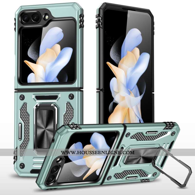 Coque Samsung Galaxy Z Flip 7 FE / Z Flip 6 Anneau-Support Série Armor