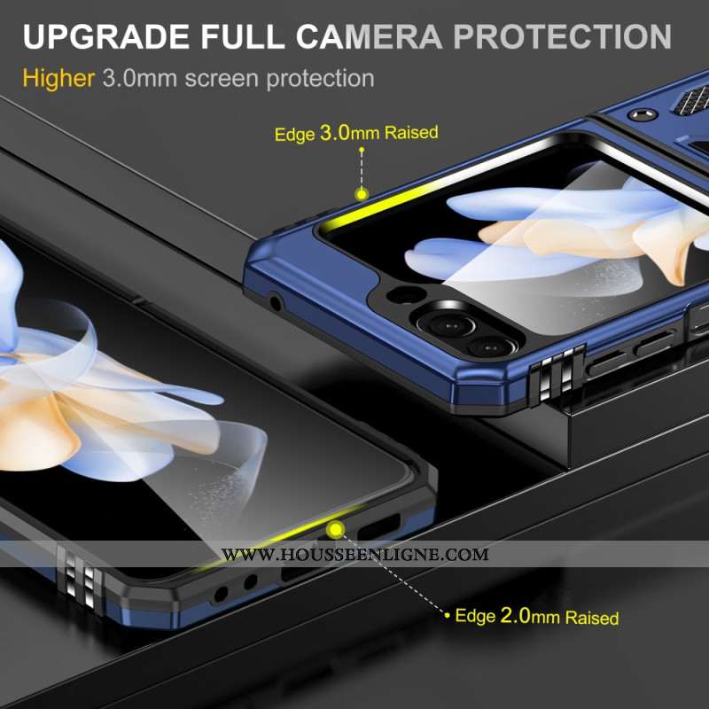 Coque Samsung Galaxy Z Flip 7 FE / Z Flip 6 Anneau-Support Série Armor