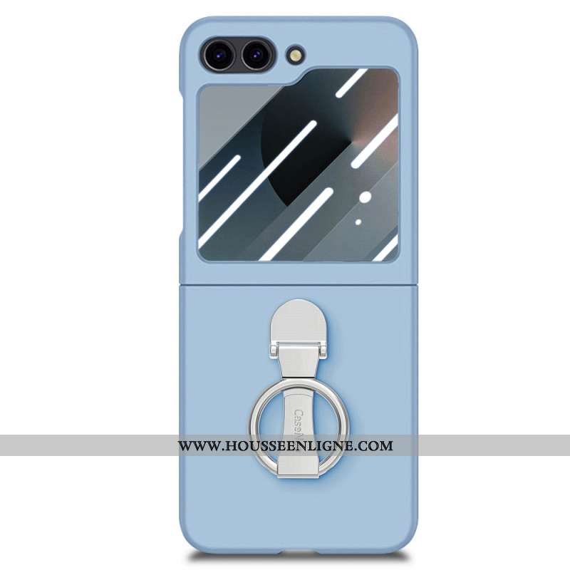 Coque Samsung Galaxy Z Flip 7 FE / Z Flip 6 Anneau-Support et Protecteur Écran Arrière