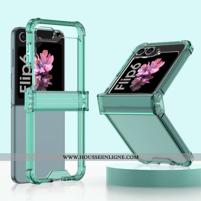 Coque Samsung Galaxy Z Flip 7 FE / Z Flip 6 Charnière et Coussin d'Air GKK