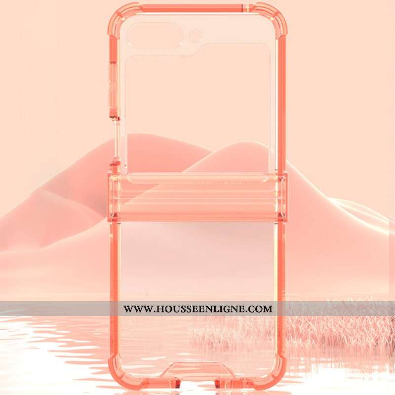 Coque Samsung Galaxy Z Flip 7 FE / Z Flip 6 Charnière et Coussin d'Air GKK