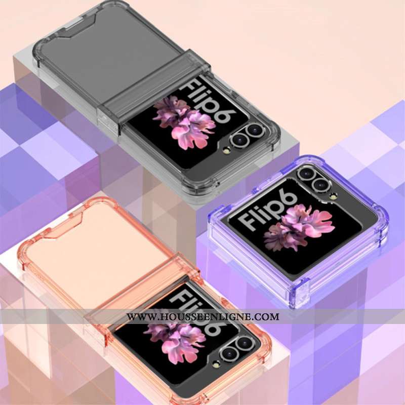 Coque Samsung Galaxy Z Flip 7 FE / Z Flip 6 Charnière et Coussin d'Air GKK