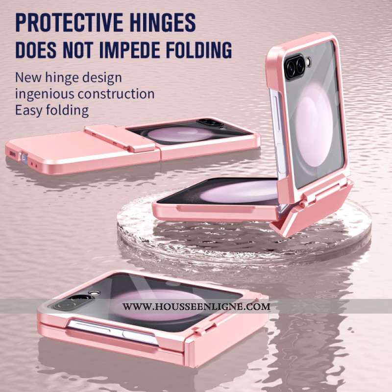 Coque Samsung Galaxy Z Flip 7 FE / Z Flip 6 Classique Film Écran en Verre Trempé