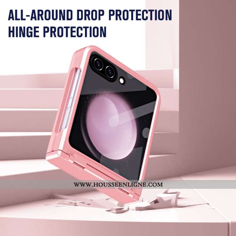 Coque Samsung Galaxy Z Flip 7 FE / Z Flip 6 Classique Film Écran en Verre Trempé