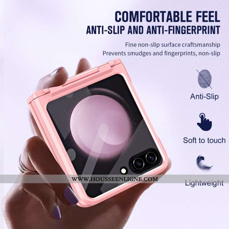 Coque Samsung Galaxy Z Flip 7 FE / Z Flip 6 Classique Film Écran en Verre Trempé