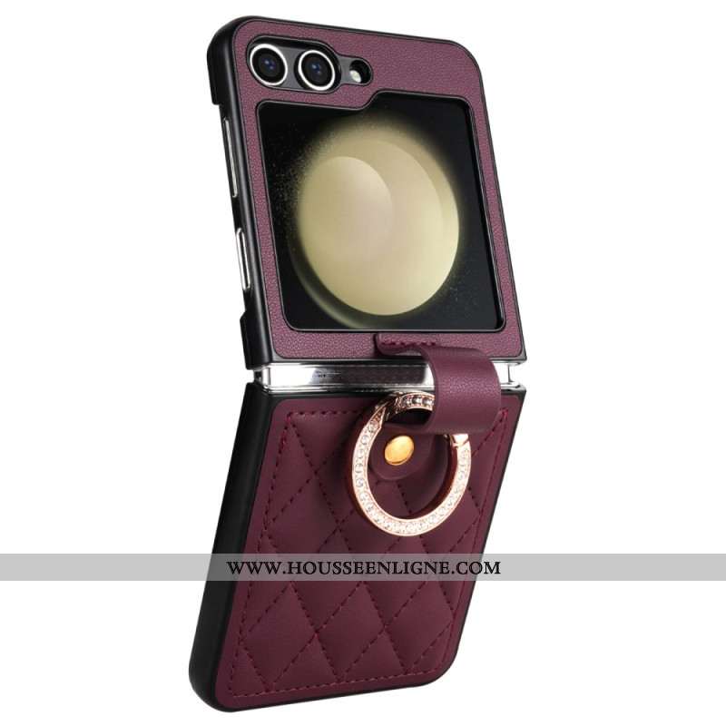 Coque Samsung Galaxy Z Flip 7 FE / Z Flip 6 Classique Matelassée