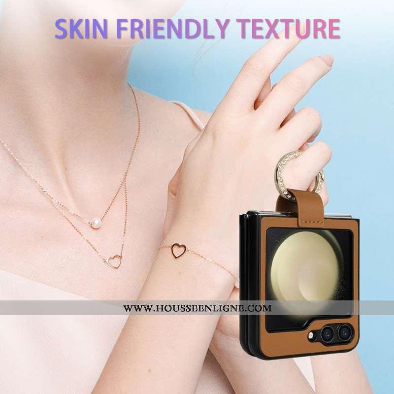 Coque Samsung Galaxy Z Flip 7 FE / Z Flip 6 Classique Matelassée