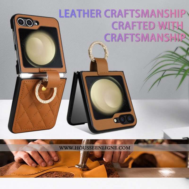 Coque Samsung Galaxy Z Flip 7 FE / Z Flip 6 Classique Matelassée