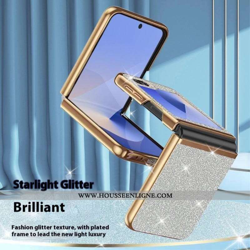 Coque Samsung Galaxy Z Flip 7 FE / Z Flip 6 Classique Paillettes