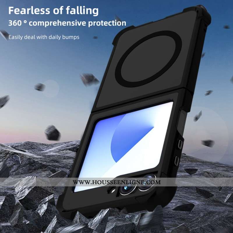 Coque Samsung Galaxy Z Flip 7 FE / Z Flip 6 Compatible MagSafe Renforcée