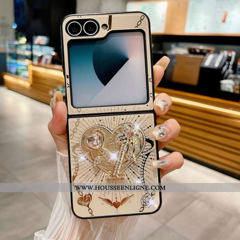 Coque Samsung Galaxy Z Flip 7 FE / Z Flip 6 Cristaux