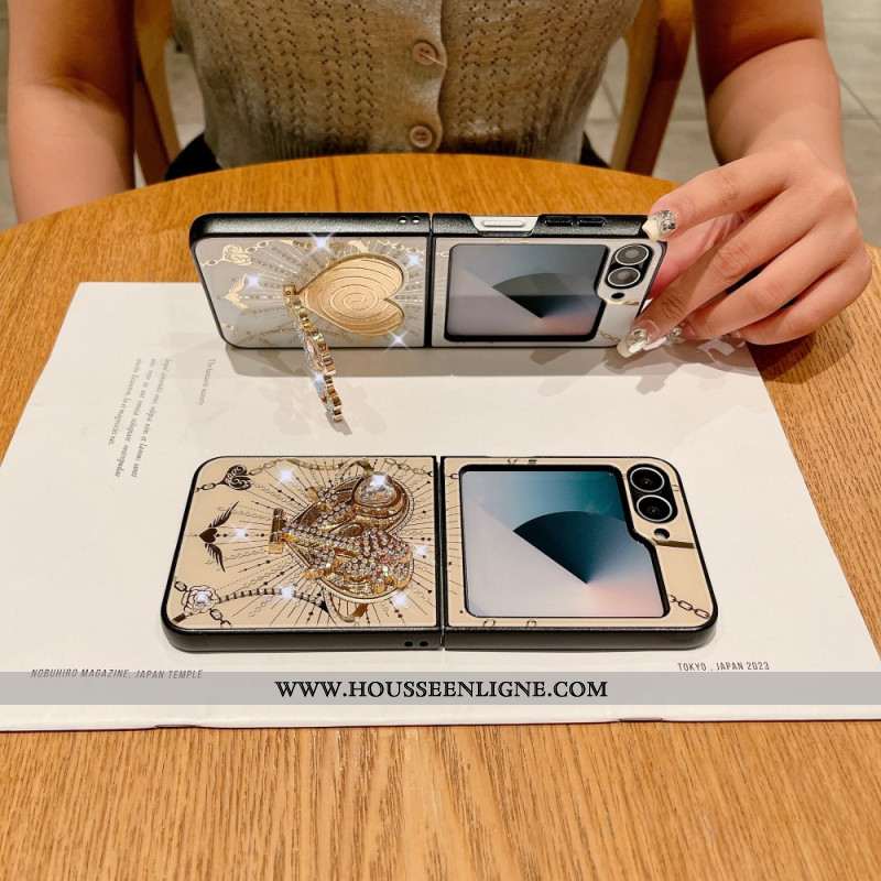 Coque Samsung Galaxy Z Flip 7 FE / Z Flip 6 Cristaux