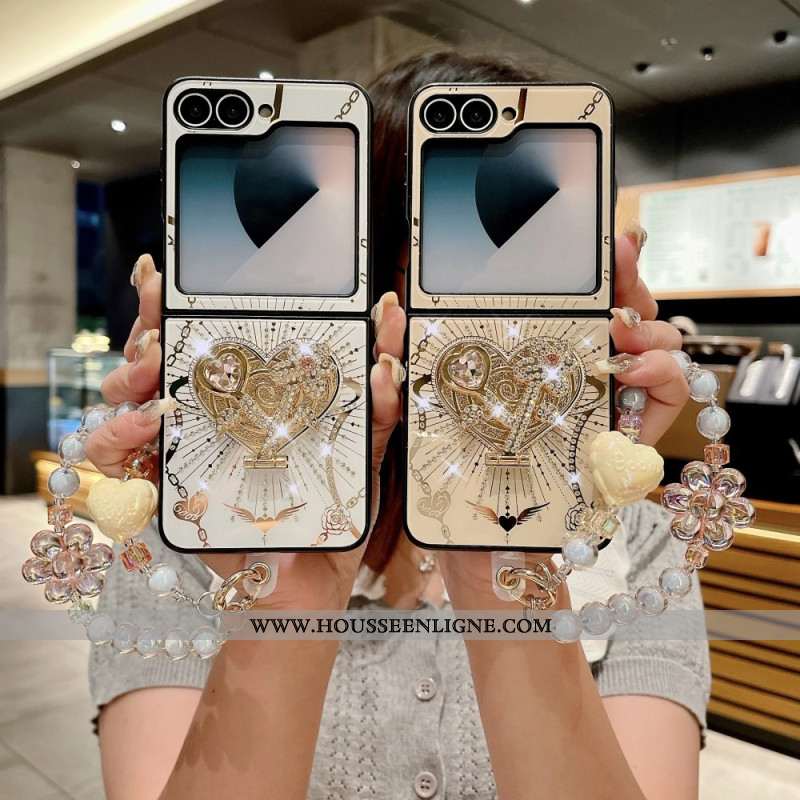 Coque Samsung Galaxy Z Flip 7 FE / Z Flip 6 Cristaux