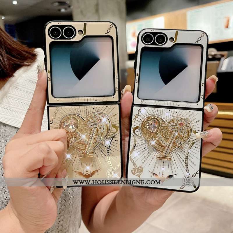 Coque Samsung Galaxy Z Flip 7 FE / Z Flip 6 Cristaux