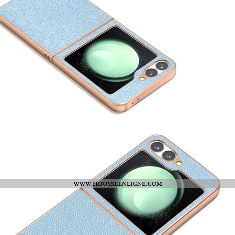 Coque Samsung Galaxy Z Flip 7 FE / Z Flip 6 Cuir ABEEL