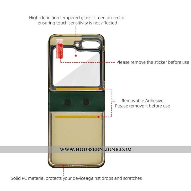 Coque Samsung Galaxy Z Flip 7 FE / Z Flip 6 Design Floral à Bandoulière