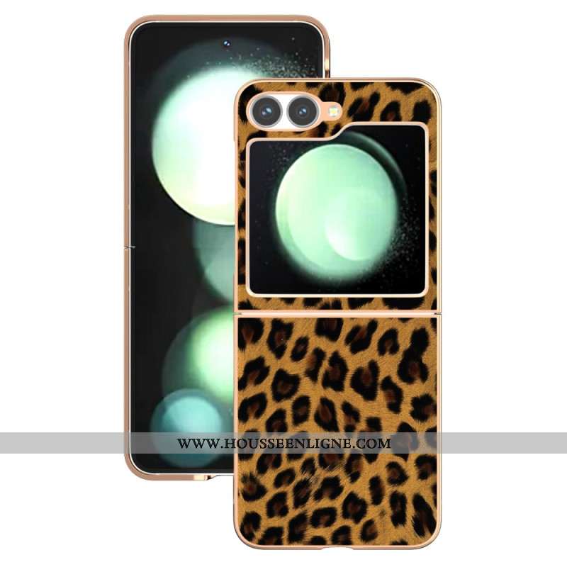 Coque Samsung Galaxy Z Flip 7 FE / Z Flip 6 Design Léopard