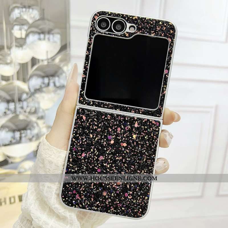 Coque Samsung Galaxy Z Flip 7 FE / Z Flip 6 Design Pailleté