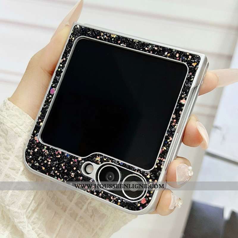 Coque Samsung Galaxy Z Flip 7 FE / Z Flip 6 Design Pailleté