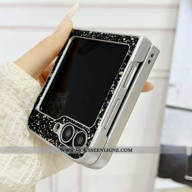 Coque Samsung Galaxy Z Flip 7 FE / Z Flip 6 Design Pailleté