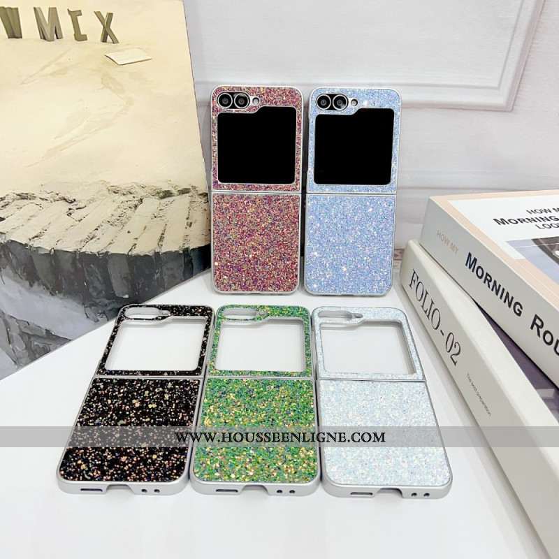 Coque Samsung Galaxy Z Flip 7 FE / Z Flip 6 Design Pailleté