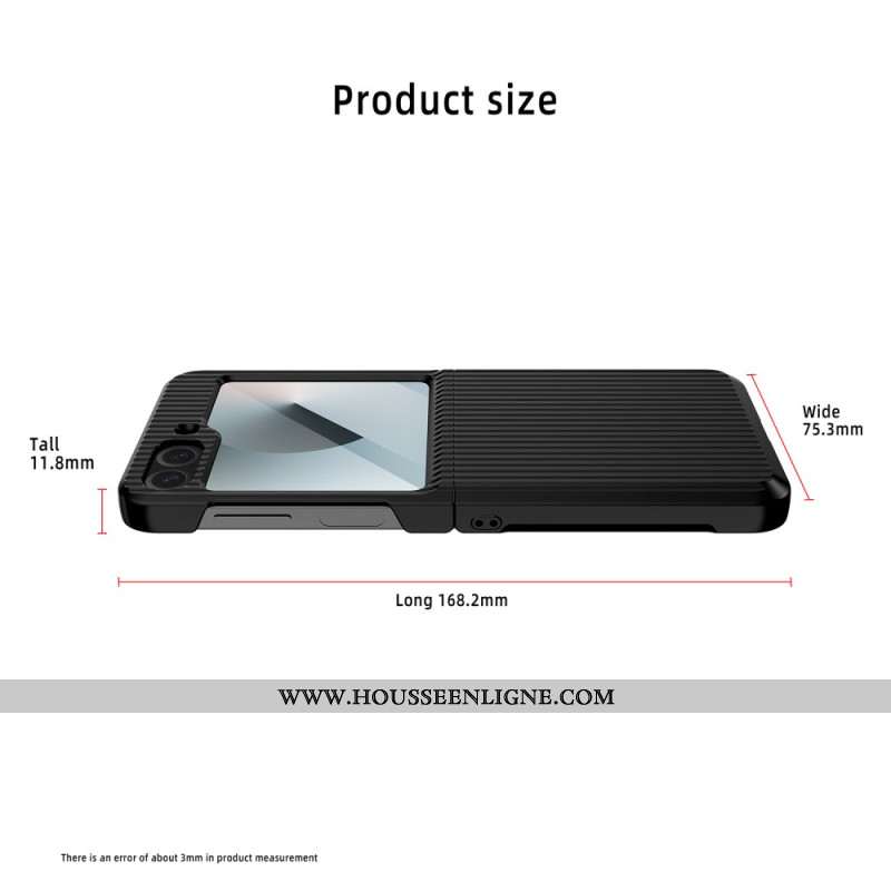 Coque Samsung Galaxy Z Flip 7 FE / Z Flip 6 Design Rayé