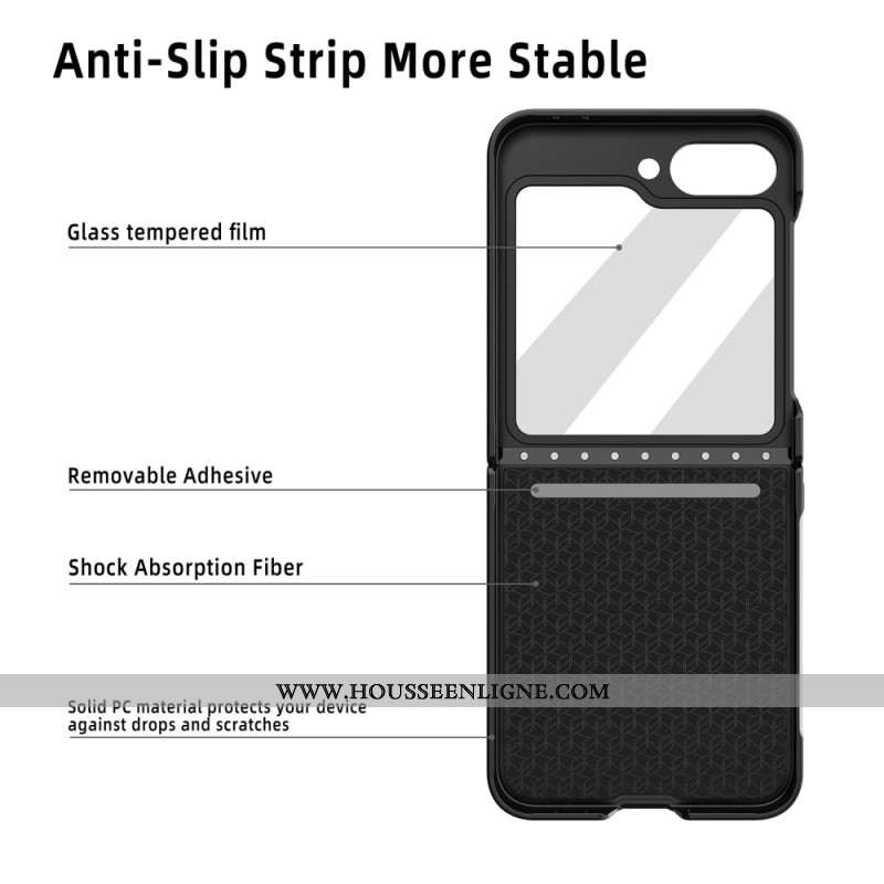 Coque Samsung Galaxy Z Flip 7 FE / Z Flip 6 Design Rayé