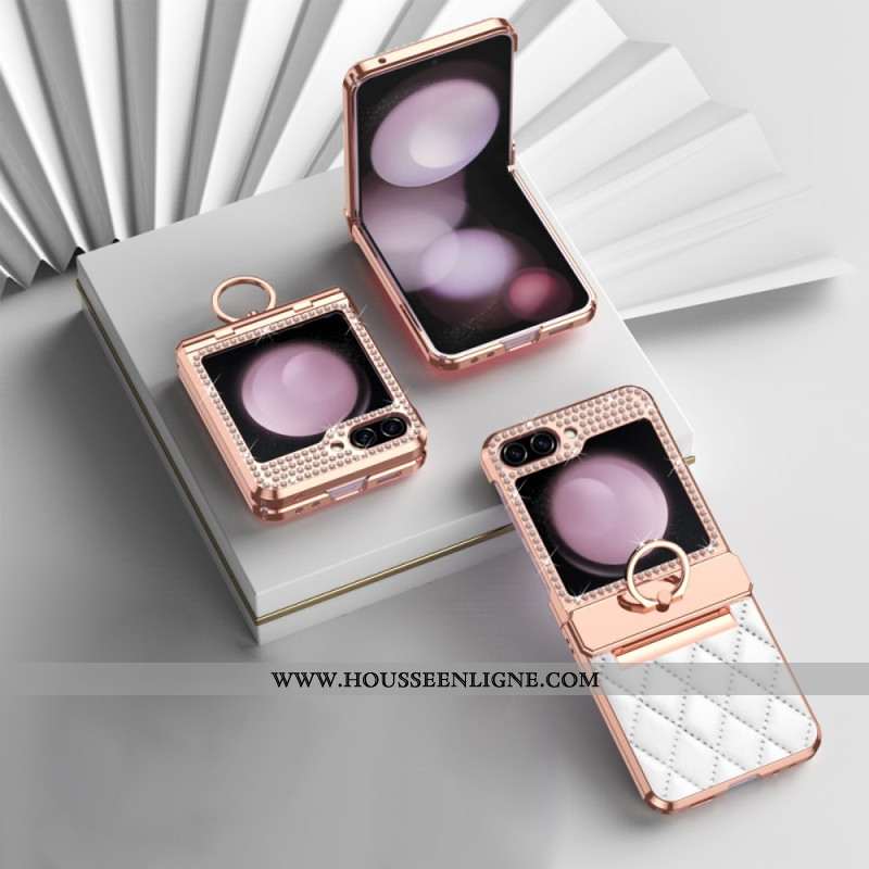 Coque Samsung Galaxy Z Flip 7 FE / Z Flip 6 Décoration Strass