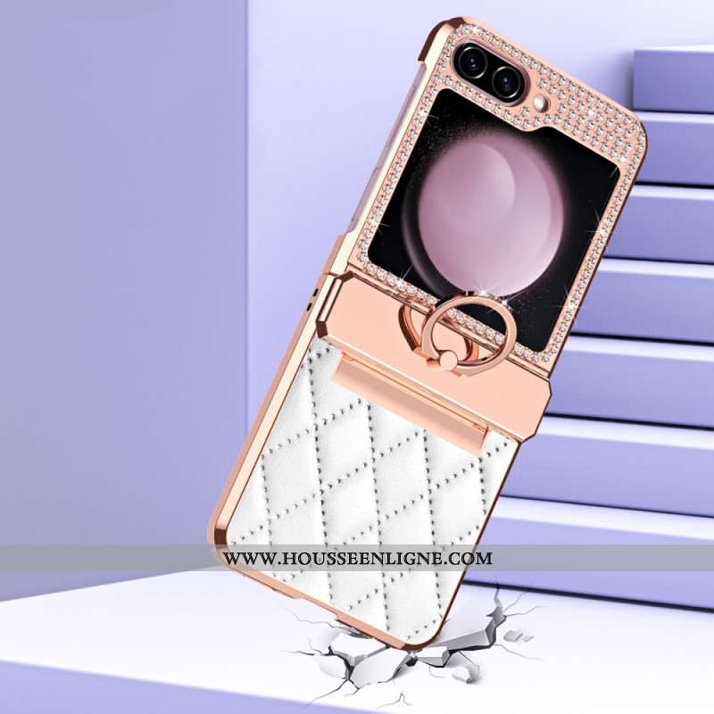 Coque Samsung Galaxy Z Flip 7 FE / Z Flip 6 Décoration Strass