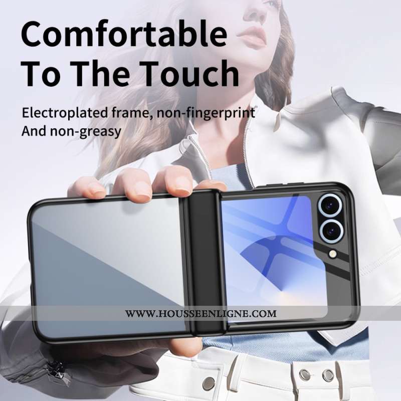 Coque Samsung Galaxy Z Flip 7 FE / Z Flip 6 Effet Métal