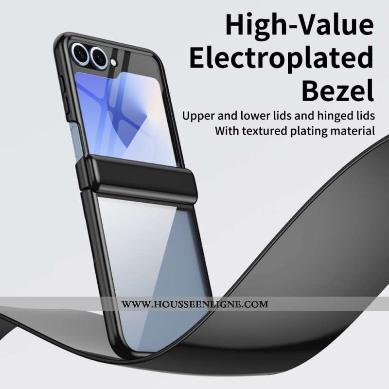 Coque Samsung Galaxy Z Flip 7 FE / Z Flip 6 Effet Métal