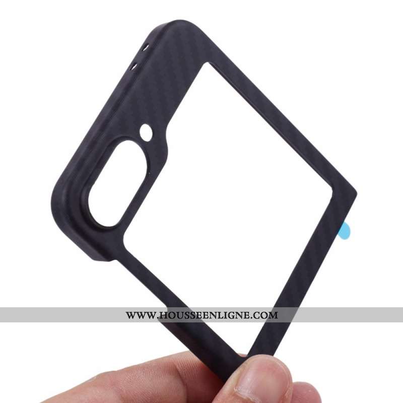 Coque Samsung Galaxy Z Flip 7 FE / Z Flip 6 Fibre Carbone X-LEVEL
