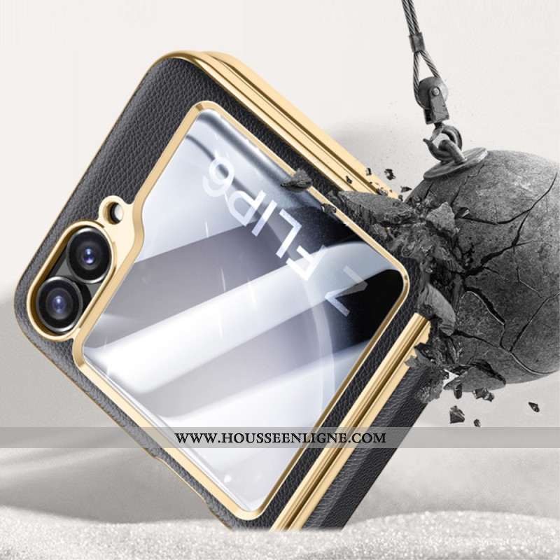 Coque Samsung Galaxy Z Flip 7 FE / Z Flip 6 Film de Protection Écran Arrière