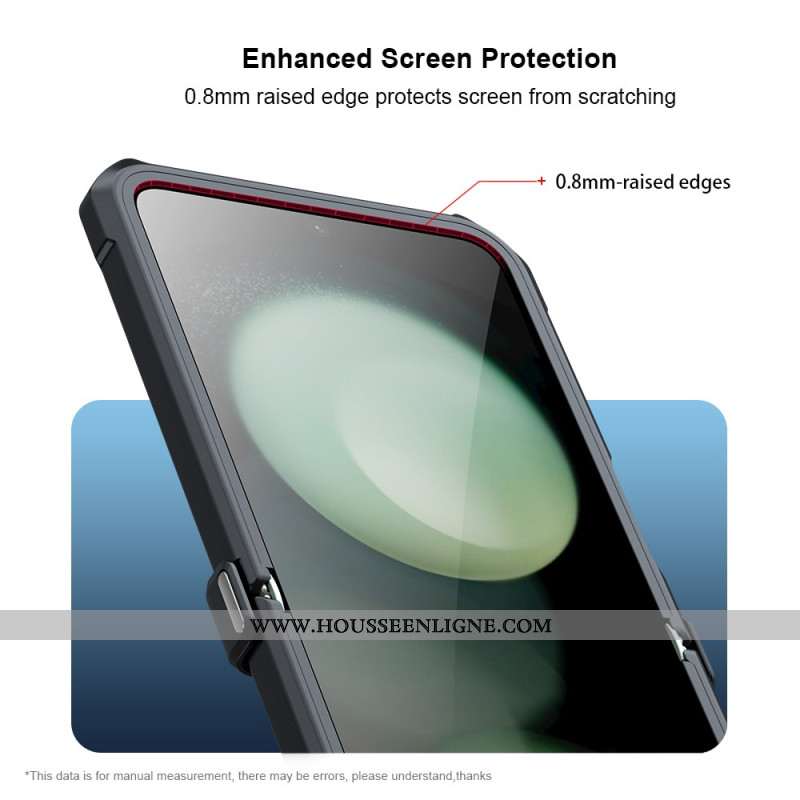 Coque Samsung Galaxy Z Flip 7 FE / Z Flip 6 Film Écran Petit Arrière XUNDD