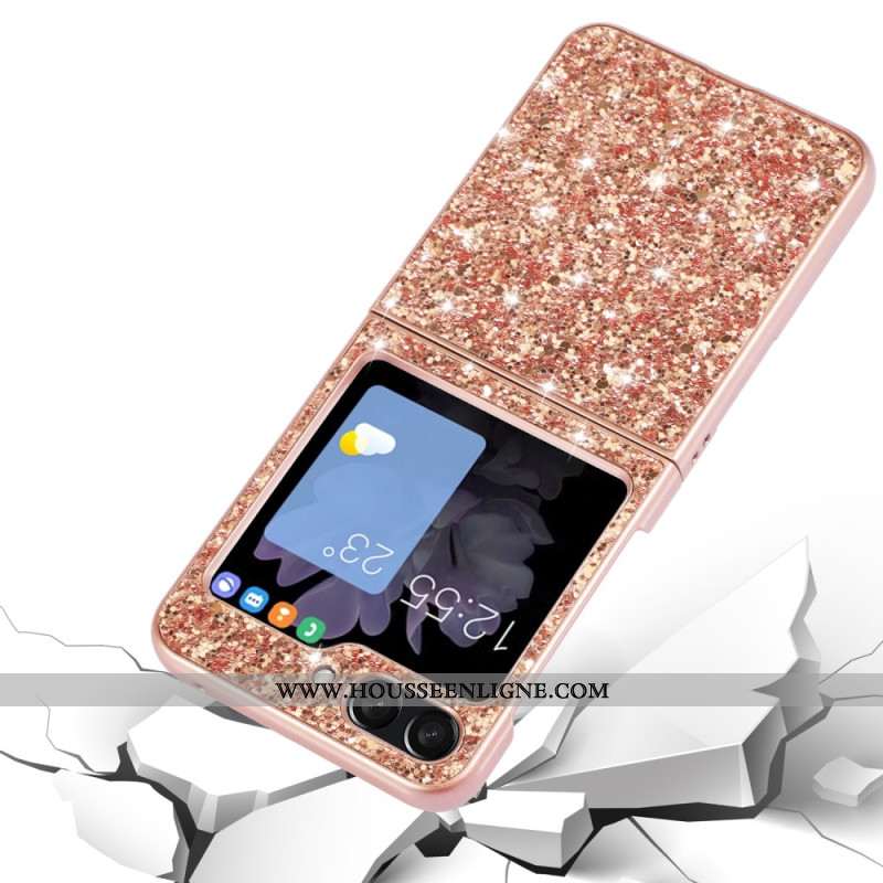 Coque Samsung Galaxy Z Flip 7 FE / Z Flip 6 Finition Pailletée