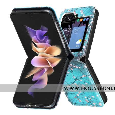 Coque Samsung Galaxy Z Flip 7 FE / Z Flip 6 Fleurs de Prunier