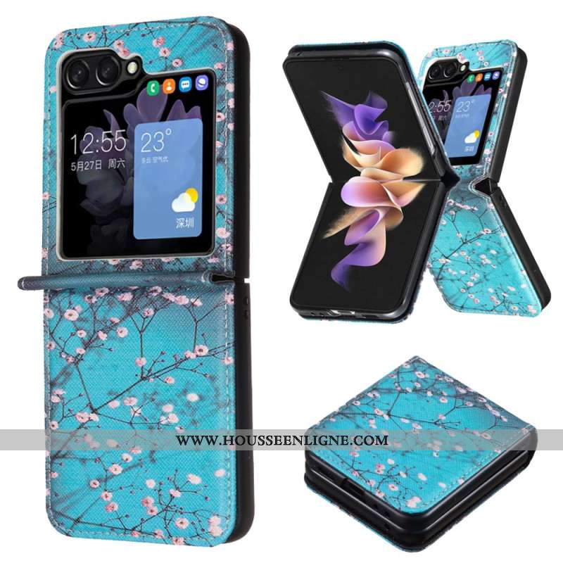Coque Samsung Galaxy Z Flip 7 FE / Z Flip 6 Fleurs de Prunier