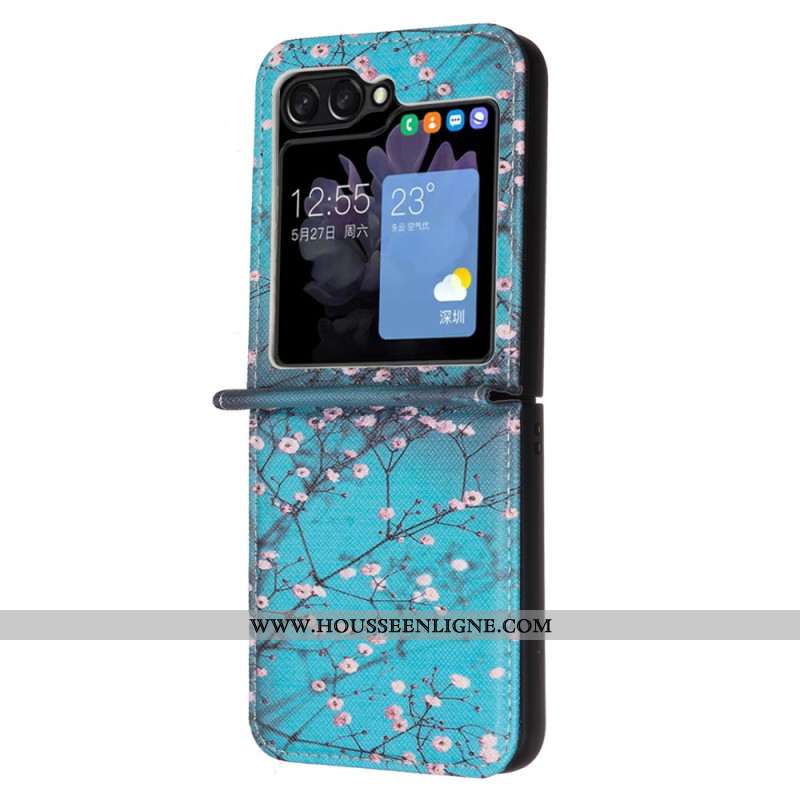 Coque Samsung Galaxy Z Flip 7 FE / Z Flip 6 Fleurs de Prunier