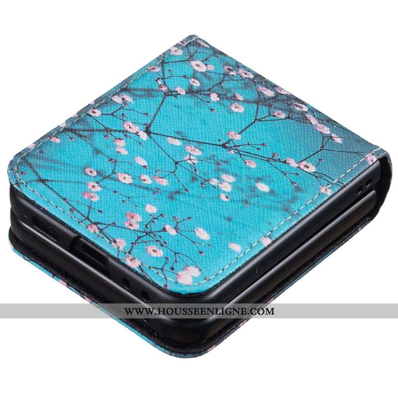 Coque Samsung Galaxy Z Flip 7 FE / Z Flip 6 Fleurs de Prunier