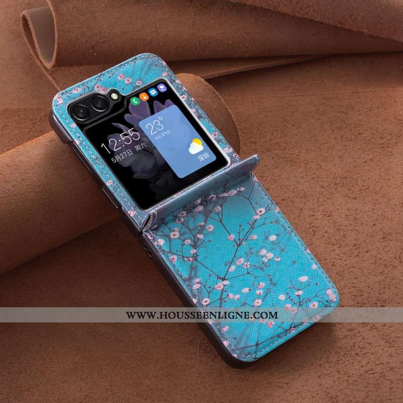 Coque Samsung Galaxy Z Flip 7 FE / Z Flip 6 Fleurs de Prunier