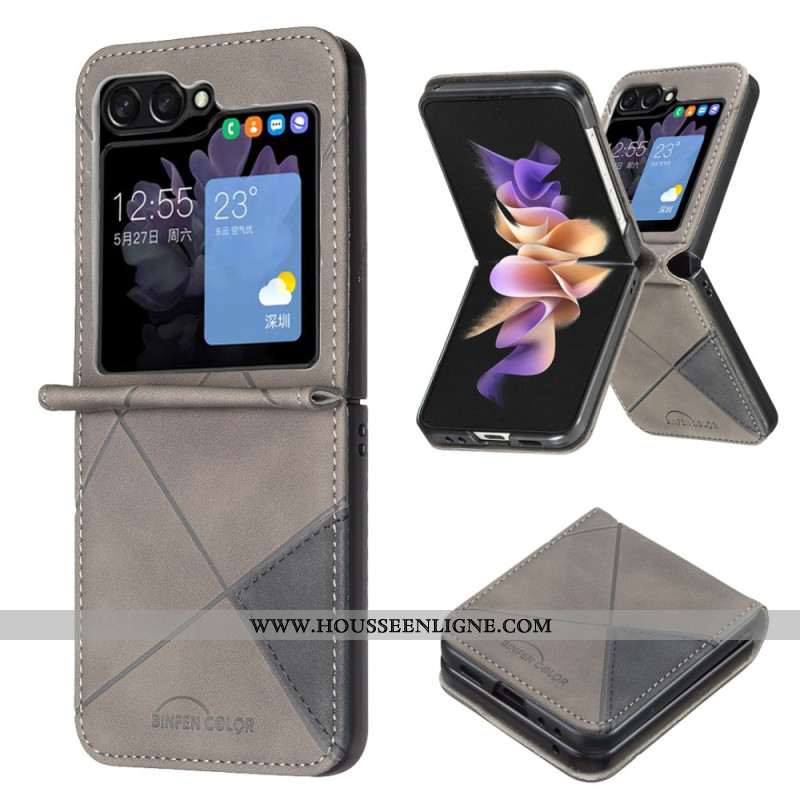Coque Samsung Galaxy Z Flip 7 FE / Z Flip 6 Géométrique