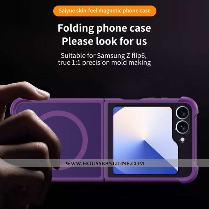 Coque Samsung Galaxy Z Flip 7 FE / Z Flip 6 Hybride Magnétique