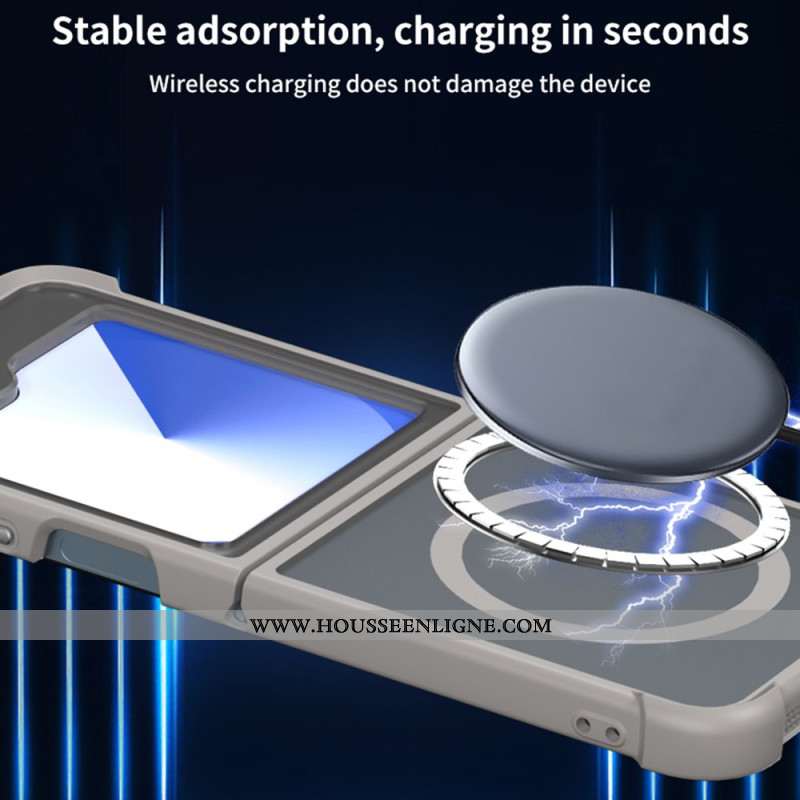 Coque Samsung Galaxy Z Flip 7 FE / Z Flip 6 Hybride Magnétique