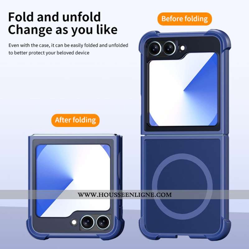 Coque Samsung Galaxy Z Flip 7 FE / Z Flip 6 Hybride Magnétique