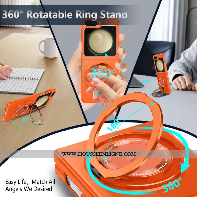 Coque Samsung Galaxy Z Flip 7 FE / Z Flip 6 Magnétique Rotative