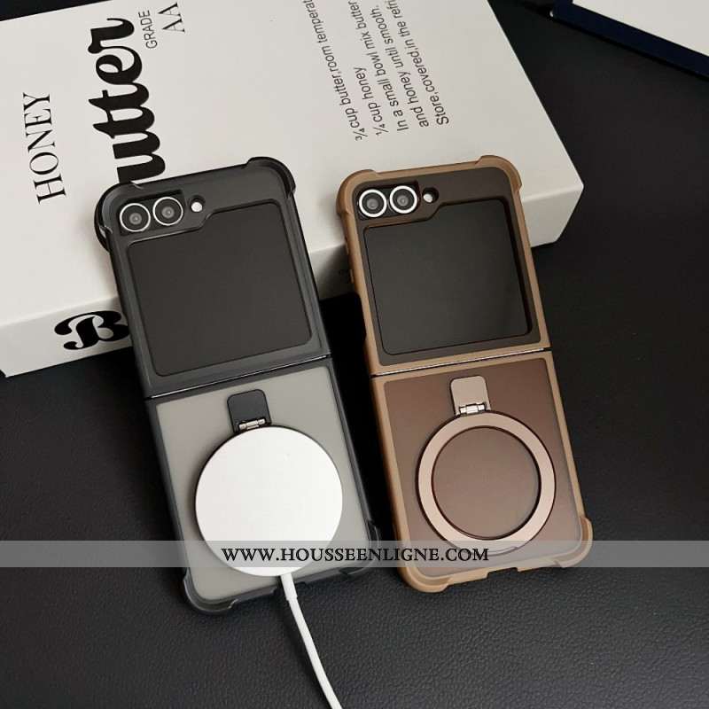 Coque Samsung Galaxy Z Flip 7 FE / Z Flip 6 Magnétique Support Intégré