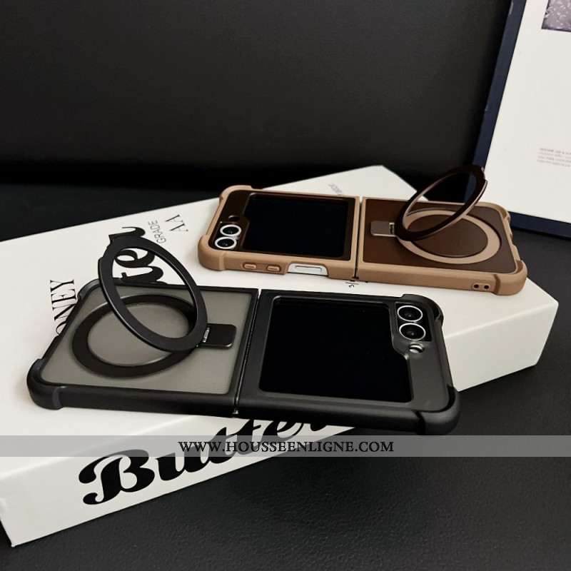 Coque Samsung Galaxy Z Flip 7 FE / Z Flip 6 Magnétique Support Intégré