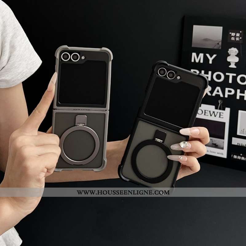 Coque Samsung Galaxy Z Flip 7 FE / Z Flip 6 Magnétique Support Intégré