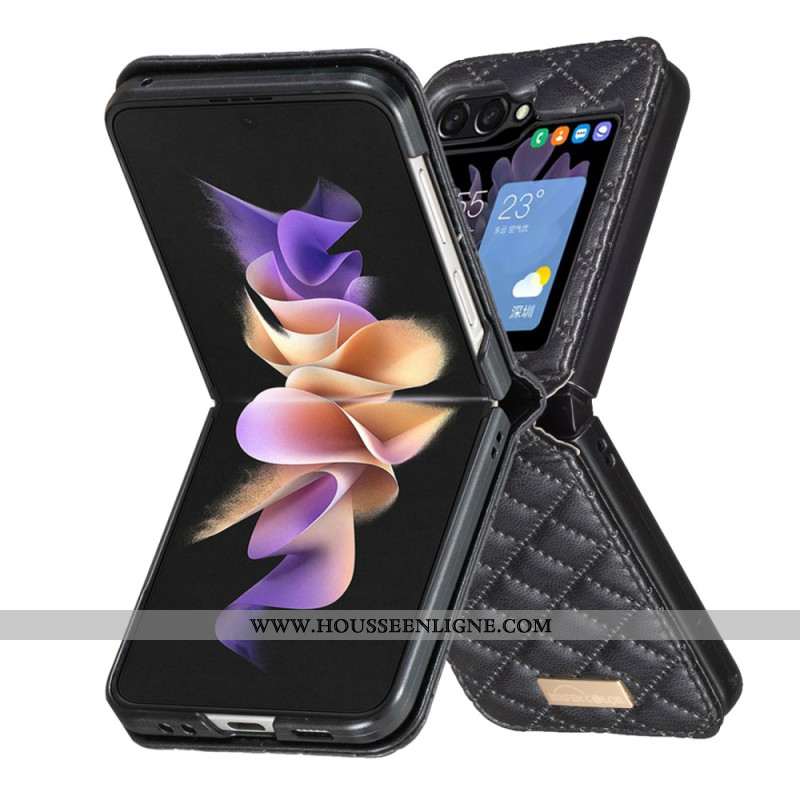 Coque Samsung Galaxy Z Flip 7 FE / Z Flip 6 Matelassée BINFEN COLOR